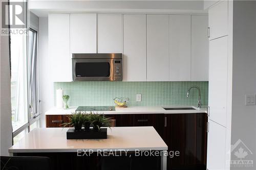 705 - 201 Parkdale Avenue, Ottawa, ON - Indoor Photo Showing Kitchen With Upgraded Kitchen