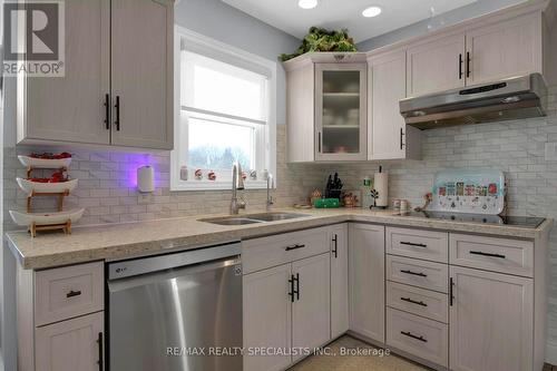 11044 1St Line, Milton, ON - Indoor Photo Showing Kitchen With Double Sink