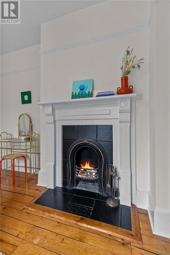 24 Victoria Street, St. John'S, NL - Indoor Photo Showing Living Room With Fireplace