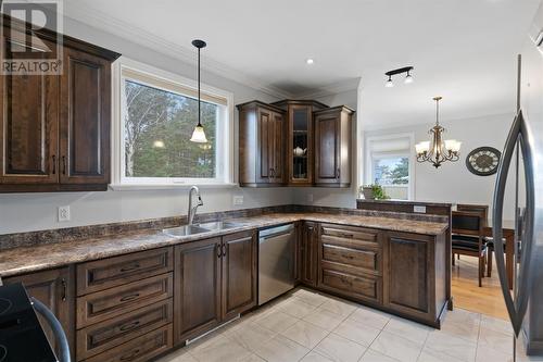 7 Atlantica Drive, Paradise, NL - Indoor Photo Showing Kitchen With Double Sink