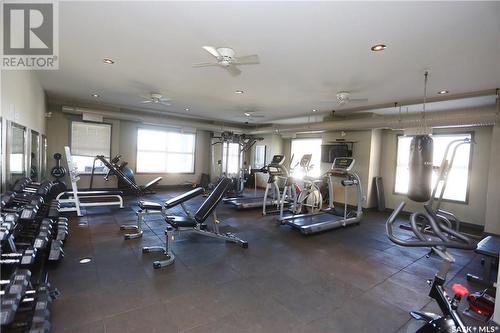 407 1015 Patrick Crescent, Saskatoon, SK - Indoor Photo Showing Gym Room