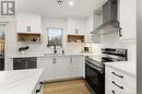 685 Centrale Street, Dieppe, NB  - Indoor Photo Showing Kitchen With Double Sink 