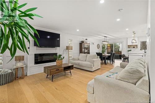 685 Centrale Street, Dieppe, NB - Indoor Photo Showing Living Room With Fireplace