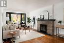 149 Glenwood Crescent, Toronto, ON  - Indoor Photo Showing Living Room With Fireplace 