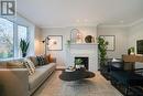 52 Cornell Avenue, Toronto, ON  - Indoor Photo Showing Living Room With Fireplace 