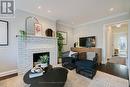 52 Cornell Avenue, Toronto, ON  - Indoor Photo Showing Living Room With Fireplace 