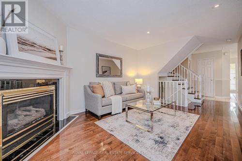 7 - 2105 Berwick Drive, Burlington, ON - Indoor Photo Showing Living Room With Fireplace