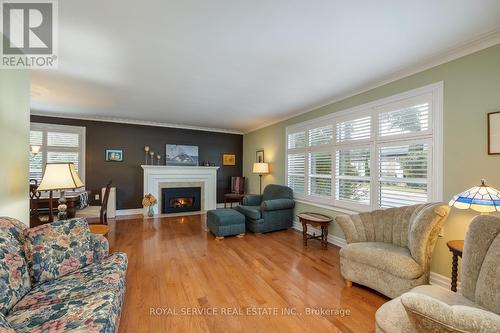 400 George Street, Cobourg, ON - Indoor Photo Showing Living Room With Fireplace