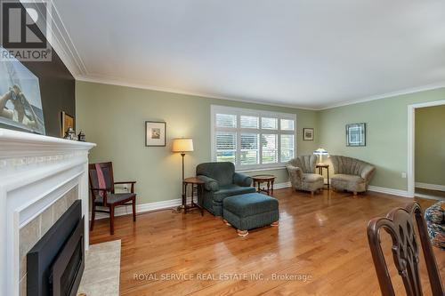 400 George Street, Cobourg, ON - Indoor Photo Showing Living Room With Fireplace