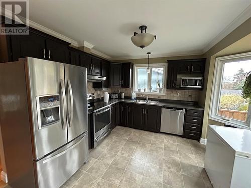 265 Canada Drive, St. John'S, NL - Indoor Photo Showing Kitchen With Double Sink