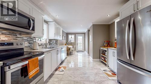 11 Mullock Street, St. John'S, NL - Indoor Photo Showing Kitchen With Double Sink With Upgraded Kitchen