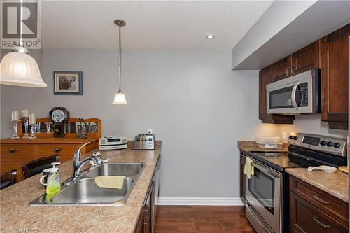 563 Galt Street, North Bay, ON - Indoor Photo Showing Kitchen With Double Sink