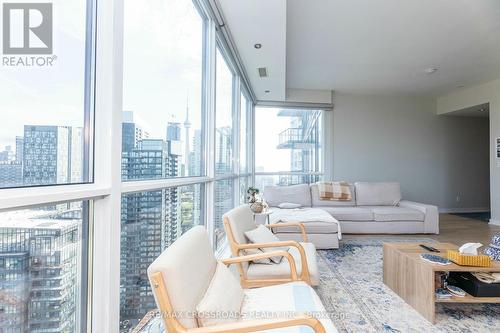 3002 - 20 Bruyeres Mews, Toronto, ON - Indoor Photo Showing Living Room