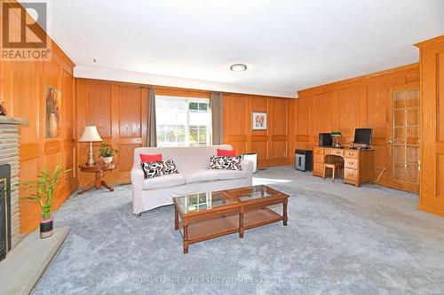 736 West Shore Boulevard, Pickering, ON - Indoor Photo Showing Living Room With Fireplace