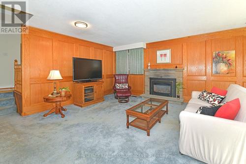 736 West Shore Boulevard, Pickering, ON - Indoor Photo Showing Living Room With Fireplace