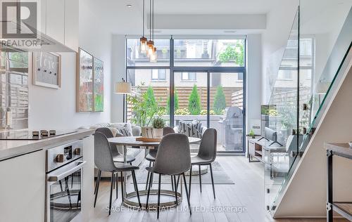 110 - 35 Wabash Avenue, Toronto, ON - Indoor Photo Showing Dining Room