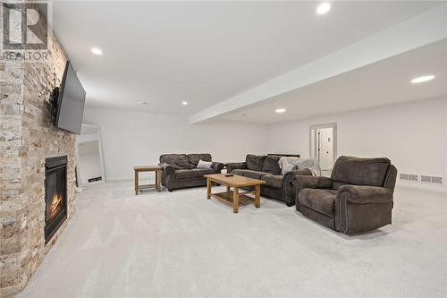 397 Bayhill Drive, St Clair, ON - Indoor With Fireplace