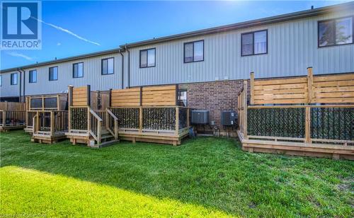 625 Blackbridge Road Unit# 12, Cambridge, ON - Outdoor With Deck Patio Veranda With Exterior