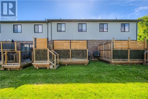 625 Blackbridge Road Unit# 12, Cambridge, ON - Outdoor With Deck Patio Veranda