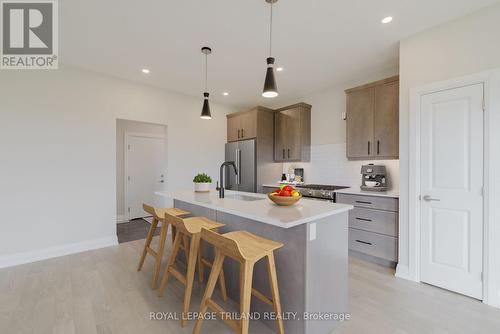 20 Allister Drive, Middlesex Centre, ON - Indoor Photo Showing Kitchen With Upgraded Kitchen