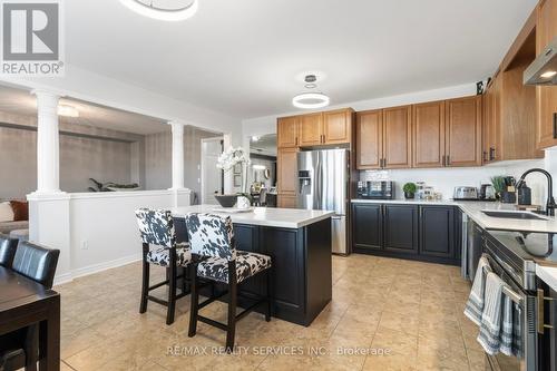 22 Vontress Street, Brampton, ON - Indoor Photo Showing Kitchen With Stainless Steel Kitchen