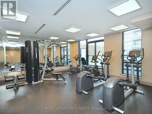 1411 - 35 Watergarden Drive, Mississauga, ON - Indoor Photo Showing Gym Room