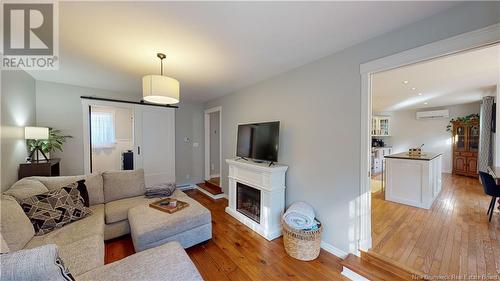 43 Elliot Road, Quispamsis, NB - Indoor Photo Showing Living Room With Fireplace