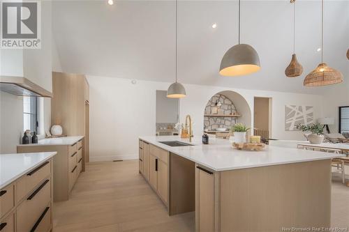 110 Stonehill Lane, Fredericton, NB - Indoor Photo Showing Kitchen With Upgraded Kitchen