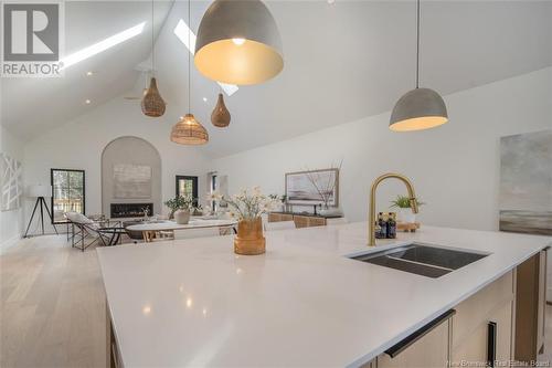 110 Stonehill Lane, Fredericton, NB - Indoor Photo Showing Kitchen With Double Sink