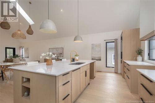 110 Stonehill Lane, Fredericton, NB - Indoor Photo Showing Kitchen With Upgraded Kitchen