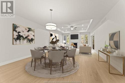 3255 Tullio Drive, Lasalle, ON - Indoor Photo Showing Dining Room