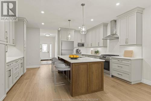 3255 Tullio Drive, Lasalle, ON - Indoor Photo Showing Kitchen With Upgraded Kitchen