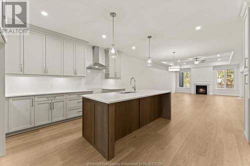 3255 Tullio Drive, Lasalle, ON - Indoor Photo Showing Kitchen With Upgraded Kitchen