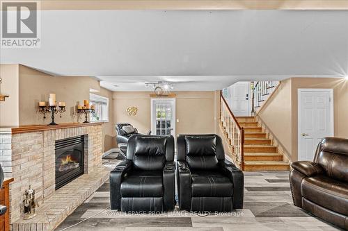 14 Marchmont Place, Belleville, ON - Indoor Photo Showing Living Room With Fireplace