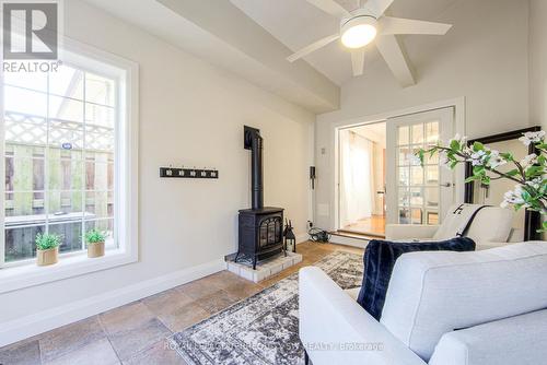 69 Ashmount Crescent, Toronto, ON - Indoor With Fireplace