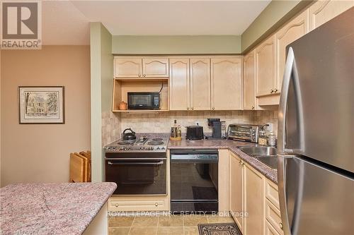 102 Woodside Square, Pelham (662 - Fonthill), ON - Indoor Photo Showing Kitchen With Double Sink