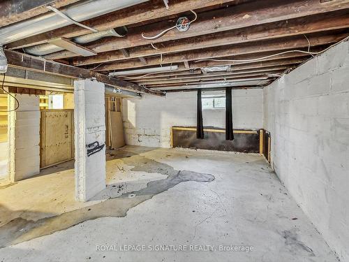 1383 Cannon St E, Hamilton, ON - Indoor Photo Showing Basement