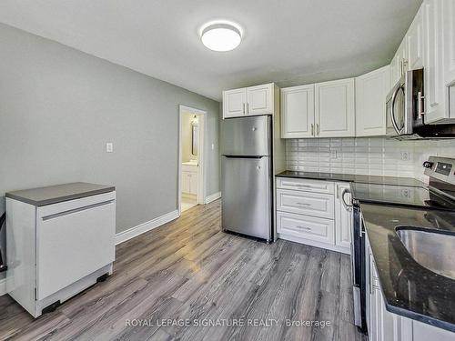 1383 Cannon St E, Hamilton, ON - Indoor Photo Showing Kitchen With Stainless Steel Kitchen