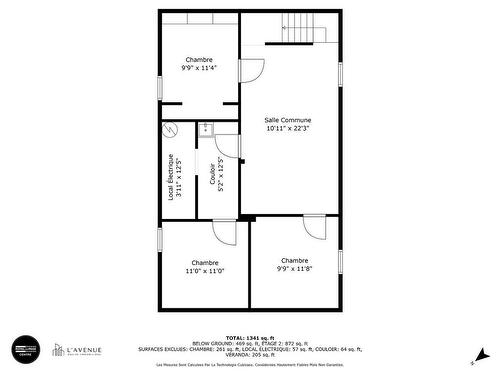 Plan (croquis) - 2632 Av. De La Montagne, Shawinigan, QC - Other