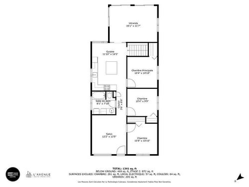 Plan (croquis) - 2632 Av. De La Montagne, Shawinigan, QC - Other