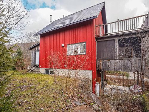 Back facade - 2865  - 2867Z Crois. De La Falaise, Val-David, QC - Outdoor With Exterior