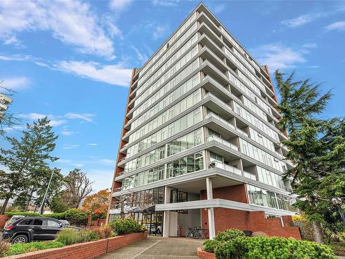 1101-327 Maitland St, Victoria, BC - Outdoor With Balcony With Facade