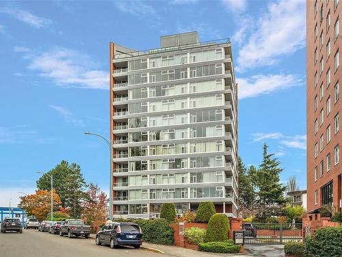 1101-327 Maitland St, Victoria, BC - Outdoor With Balcony With Facade