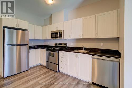 212 - 501 Frontenac Street, Kingston, ON - Indoor Photo Showing Kitchen With Stainless Steel Kitchen