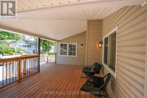 14 Warwick Avenue, Lambton Shores (Grand Bend), ON - Outdoor With Deck Patio Veranda With Exterior