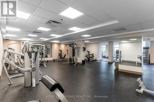 305 - 3985 Grand Park Drive, Mississauga, ON - Indoor Photo Showing Gym Room