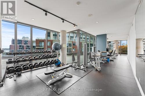 2506 - 33 Mill Street, Toronto, ON - Indoor Photo Showing Gym Room