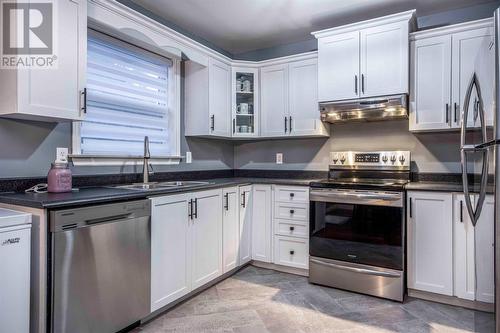 8 Seabright Place, Mount Pearl, NL - Indoor Photo Showing Kitchen With Stainless Steel Kitchen With Double Sink