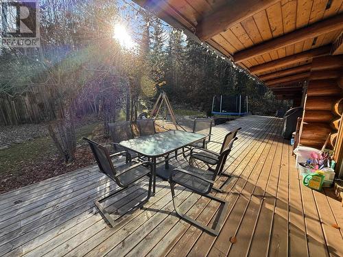 2613 Norwood Road, Quesnel, BC - Outdoor With Deck Patio Veranda With Exterior