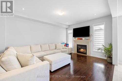 68 Killington Avenue, Vaughan, ON - Indoor Photo Showing Living Room With Fireplace